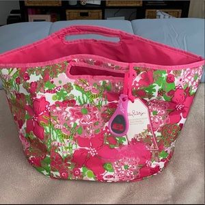 NWT! Lily Pulitzer Insulated Beverage Bucket Bag